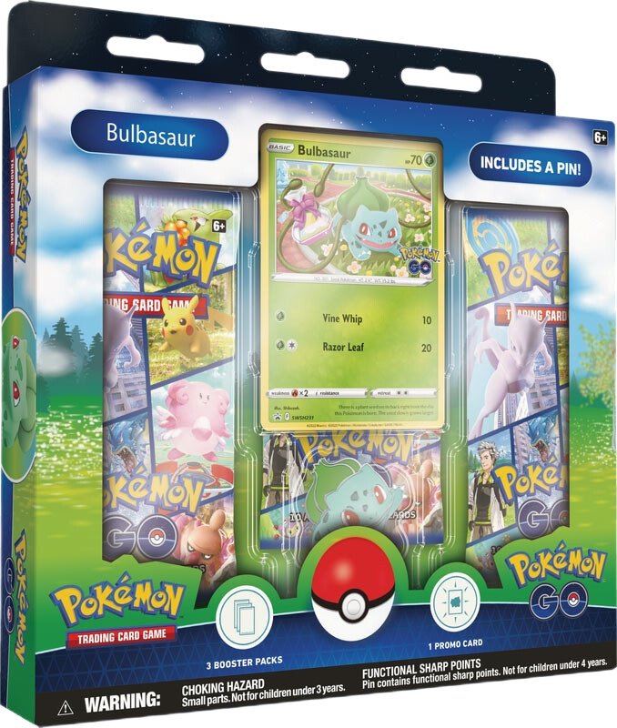 Pokemon TCG - Pokemon GO - Pin Collection Bulbasaur - Gathering Games