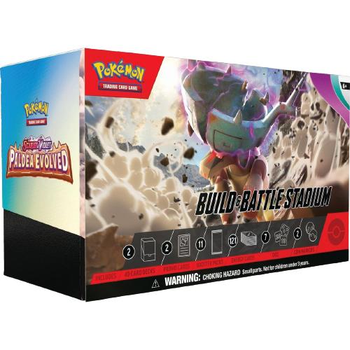 Pokémon TCG: Scarlet & Violet 2 - Paldea Evolved Build and Battle Stadium - Gathering Games
