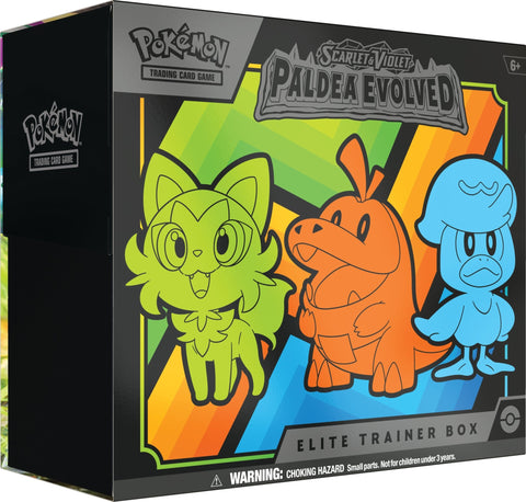Pokemon TCG: Scarlet & Violet 2 Paldea Evolved Elite Trainer Box - Gathering Games
