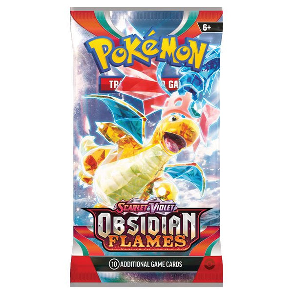 Pokemon TCG: Scarlet & Violet 3 – Obsidian Flames 6 x Booster Packs - 5