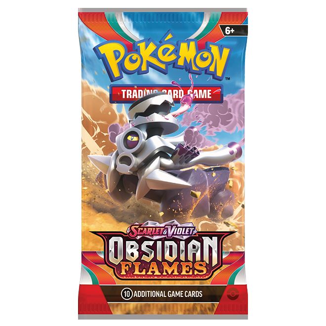 Pokemon TCG: Scarlet & Violet 3 – Obsidian Flames Booster Pack - Gathering Games