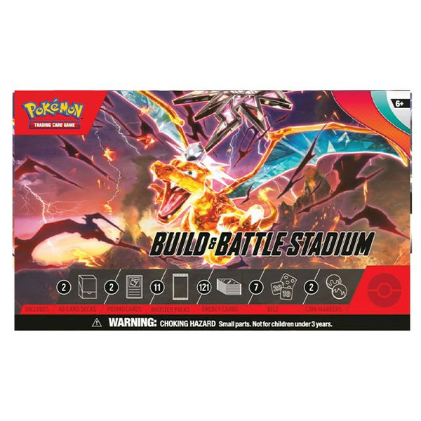 Pokemon TCG: Scarlet & Violet 3 - Obsidian Flames Build & Battle Stadium - 2