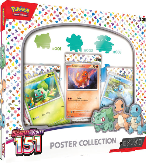 Pokemon TCG: Scarlet & Violet 3.5 - 151 Poster Collection - Gathering Games