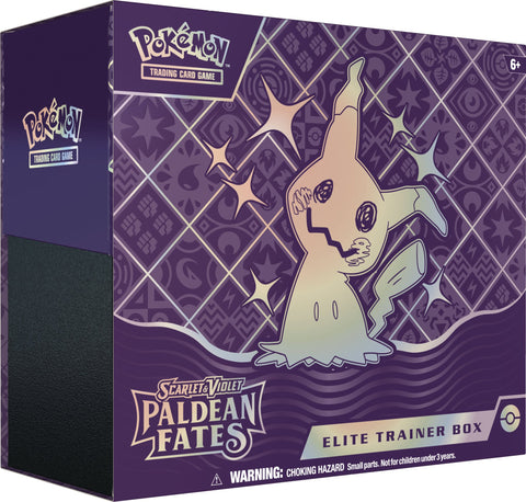 Pokemon TCG: Scarlet & Violet 4.5 - Paldean Fates Elite Trainer Box - Gathering Games