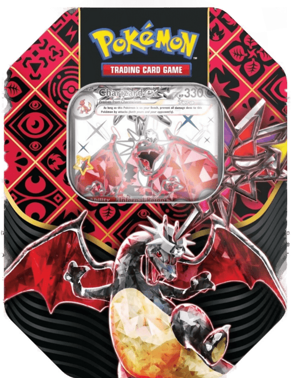 Pokemon TCG: Scarlet & Violet 4.5 - Paldean Fates Tin - Charizard - 1