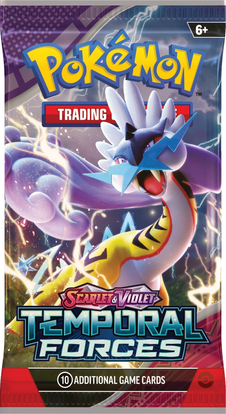 Pokemon TCG: Scarlet & Violet 5 - Temporal Forces Booster Pack - Gathering Games