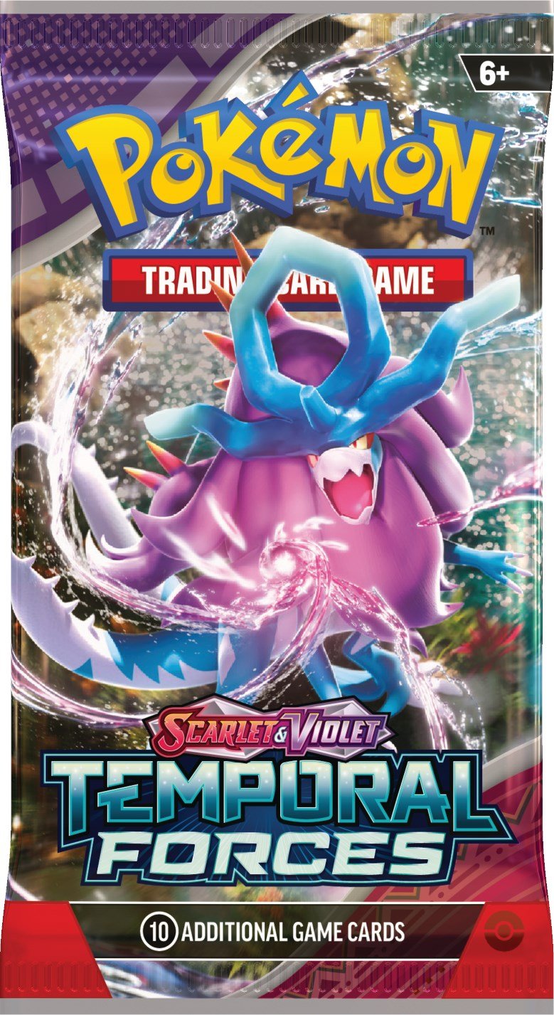 Pokemon TCG: Scarlet & Violet 5 - Temporal Forces Booster Pack - Gathering Games