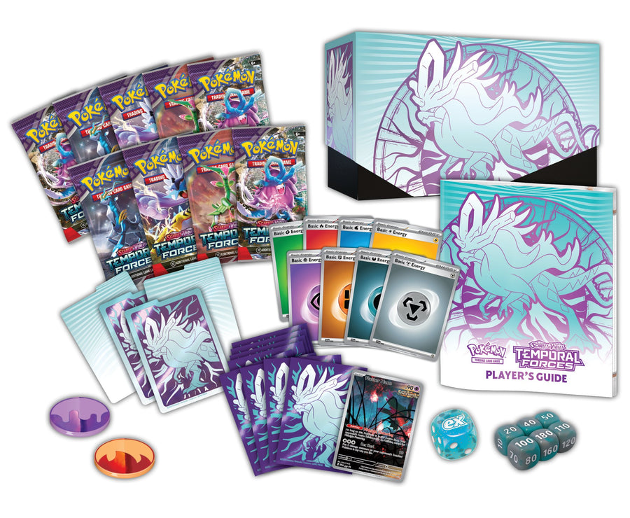 Pokemon TCG: Scarlet & Violet 5 - Temporal Forces Elite Trainer Box - Walking Wake - Gathering Games