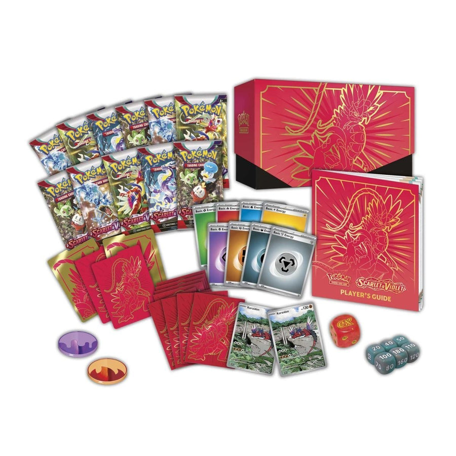 Pokemon TCG: Scarlet & Violet Booster Box Elite Trainer Box (Koraidon) - Gathering Games