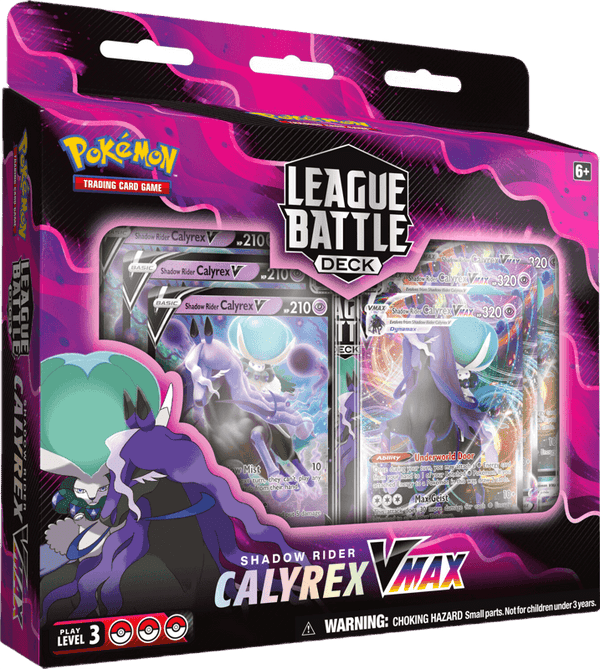 Pokemon TCG: Shadow Rider Calyrex VMAX League Battle Deck - 1