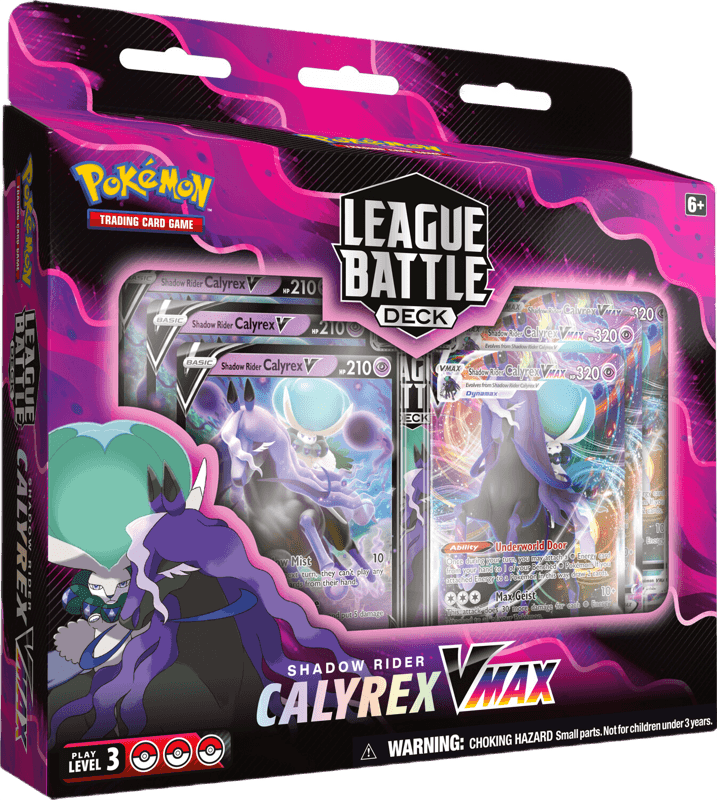 Pokemon TCG: Shadow Rider Calyrex VMAX League Battle Deck - Gathering Games