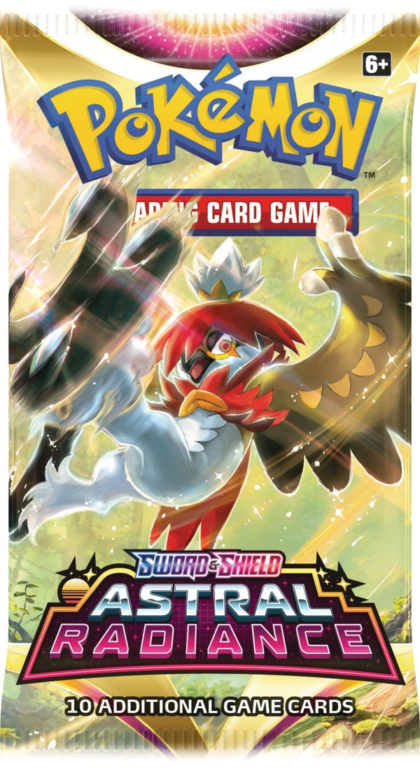 Pokemon TCG - Sword & Shield 10: Astral Radiance - 6 x Booster Packs - 3