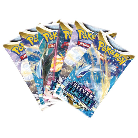 Pokemon TCG - Sword & Shield 12: Silver Tempest - 6 x Boosters - Gathering Games