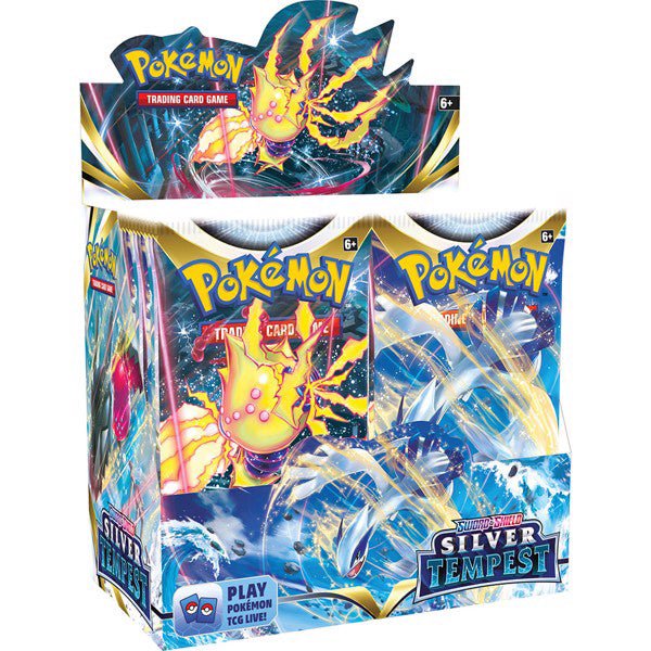 Pokemon TCG - Sword & Shield 12: Silver Tempest - Booster Box - Gathering Games