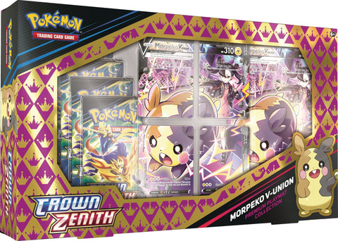 Pokemon TCG - Sword & Shield 12.5: Crown Zenith - Morpeko V-UNION Premium Playmat Collection - Gathering Games