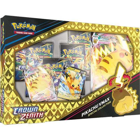 Pokemon TCG - Sword & Shield 12.5: Crown Zenith - Pikachu VMAX Special Collection - Gathering Games