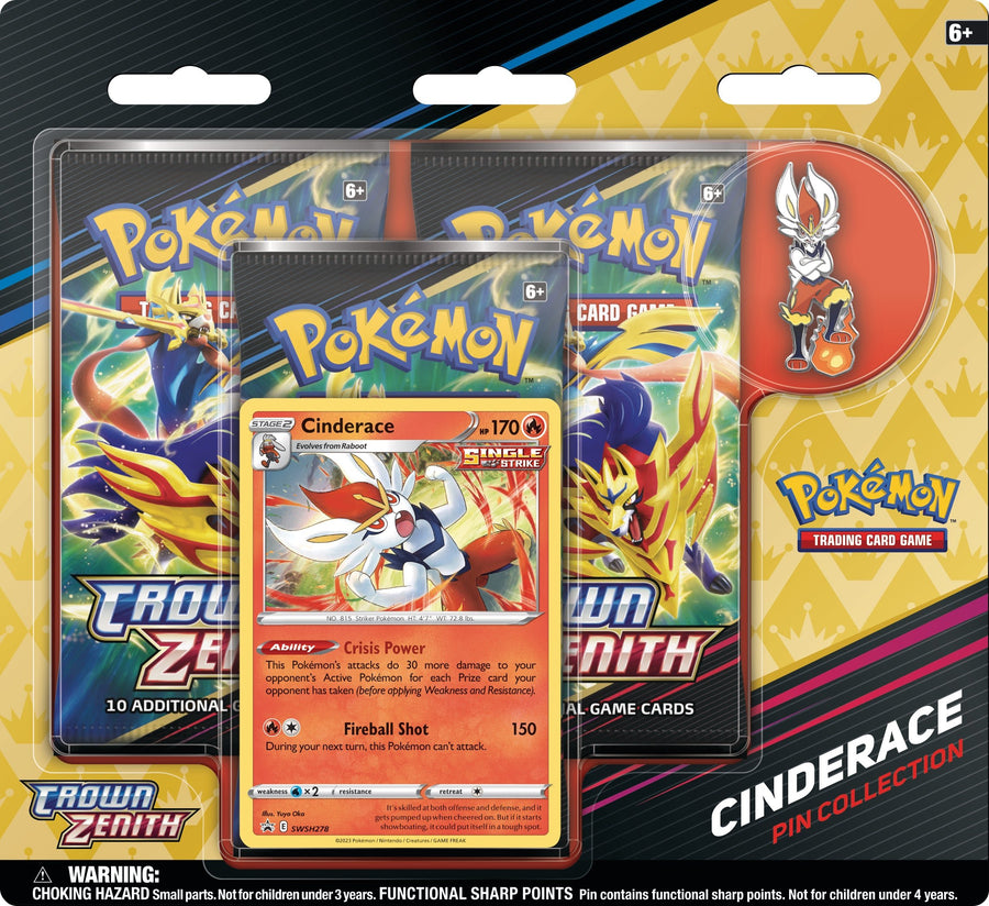 Pokemon TCG - Sword & Shield 12.5: Crown Zenith - Pin Collection - Gathering Games