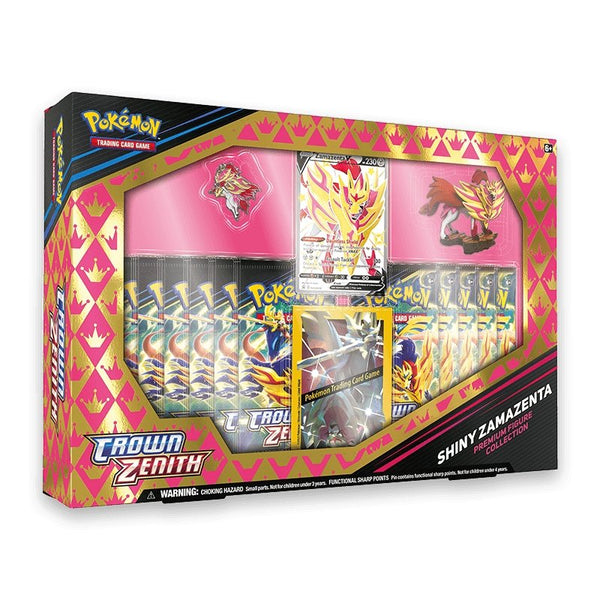 Pokemon TCG: Sword & Shield 12.5 Crown Zenith Premium Figure Collection - Shiny Zamazenta - 1