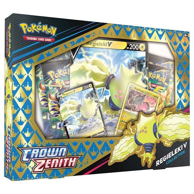 Pokemon TCG - Sword & Shield 12.5: Crown Zenith - Regieleki V Collection - Gathering Games