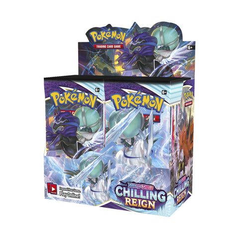 Pokemon TCG - Sword & Shield 6 Chilling Reign - Booster Box - Gathering Games