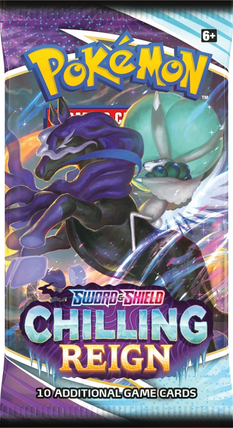 Pokemon TCG - Sword & Shield 6 Chilling Reign - Booster Pack - Gathering Games