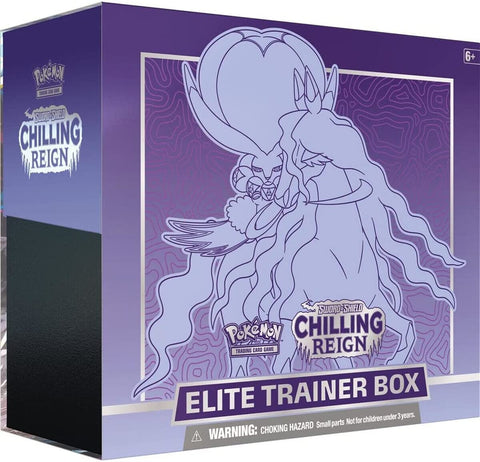 Pokemon TCG - Sword & Shield 6 Chilling Reign - Elite Trainer Box - Gathering Games