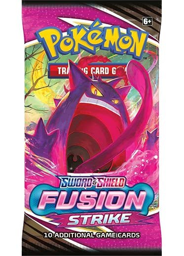 Pokemon TCG - Sword & Shield 8 Fusion Strike - 6 x Booster Packs - 3