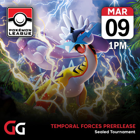 Pokemon TCG: Temporal Forces Prelease | 9th March 2024 | Skipton - Gathering Games