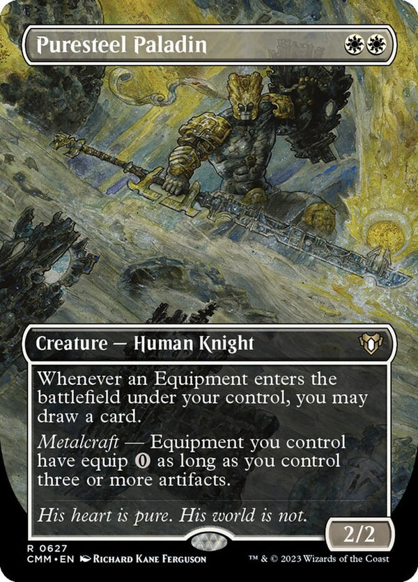 Puresteel Paladin (Borderless Art) - Foil - 1