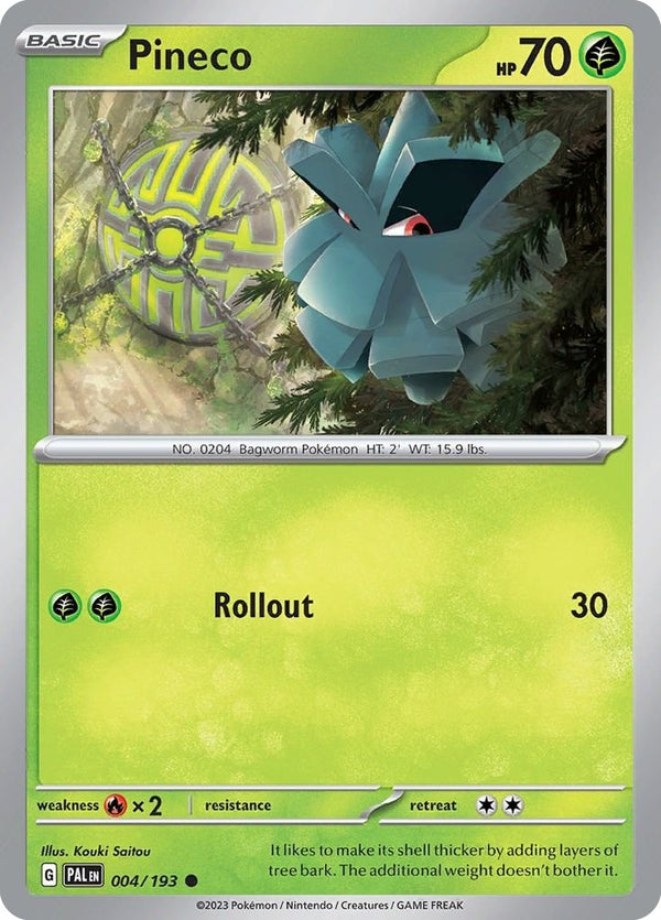 Scarlet & Violet 2 Paldea Evolved 004/193 Pineco - 1