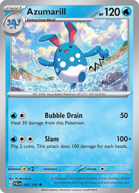 Scarlet & Violet 2 Paldea Evolved 045/193 Azumarill - Gathering Games