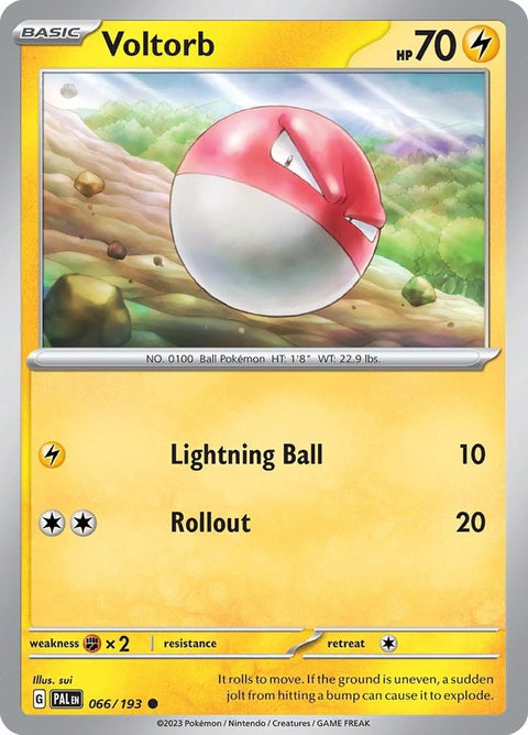 Scarlet & Violet 2 Paldea Evolved 066/193 Voltorb - Gathering Games