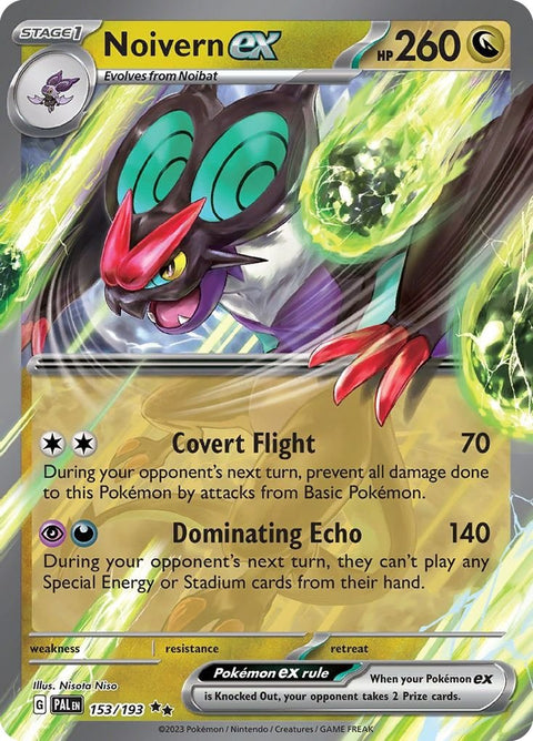 Scarlet & Violet 2 Paldea Evolved 153/193 Noivern ex - Gathering Games