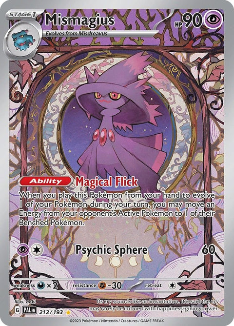 Scarlet & Violet 2 Paldea Evolved 212/193 Mismagius - Gathering Games