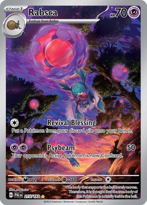 Scarlet & Violet 2 Paldea Evolved 215/193 Rabsca - Gathering Games