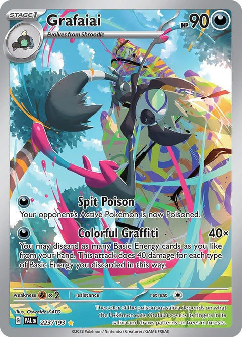 Scarlet & Violet 2 Paldea Evolved 223/193 Grafaiai - Gathering Games