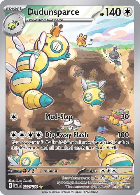 Scarlet & Violet 2 Paldea Evolved 229/193 Dudunsparce - Gathering Games