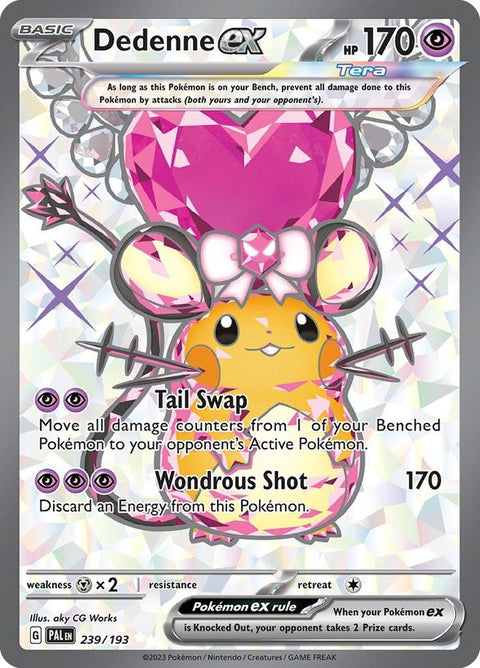 Scarlet & Violet 2 Paldea Evolved 239/193 Dedenne ex - Gathering Games