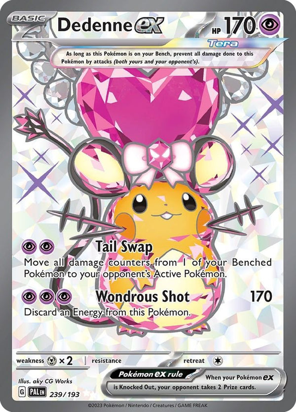 Scarlet & Violet 2 Paldea Evolved 239/193 Dedenne ex - 1