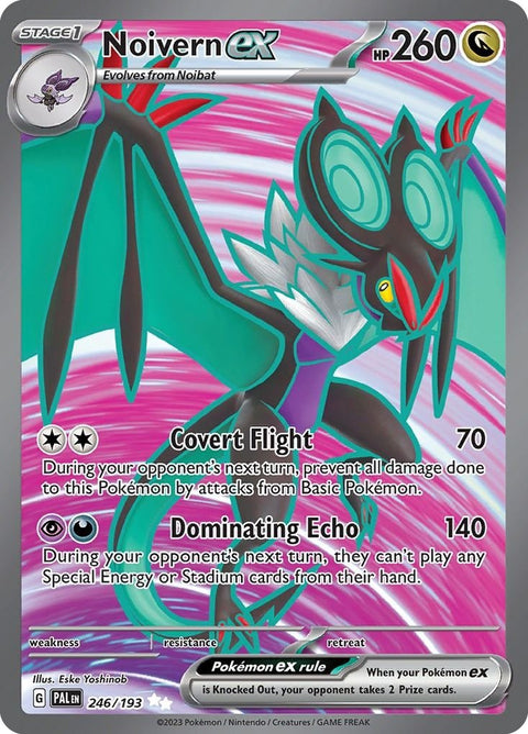 Scarlet & Violet 2 Paldea Evolved 246/193 Noivern ex - Gathering Games