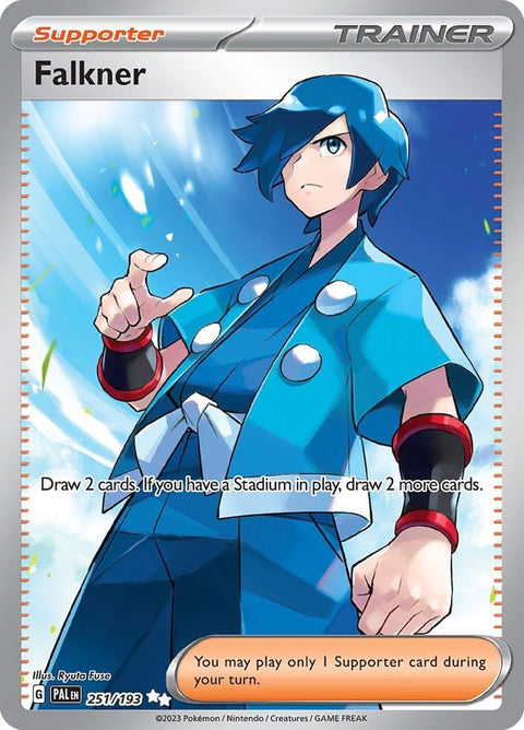 Scarlet & Violet 2 Paldea Evolved 251/193 Falkner - Gathering Games