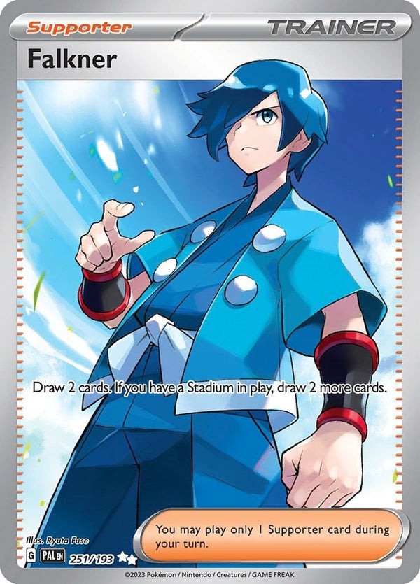 Scarlet & Violet 2 Paldea Evolved 251/193 Falkner - 1