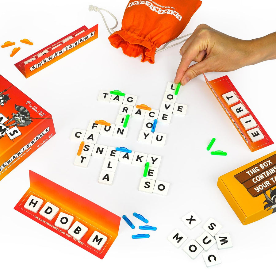Shenanigrams: The Mega Mischievous Word Game - Gathering Games