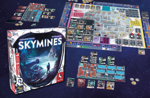 Skymines board game contents