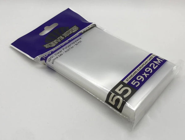 Sleeve Kings: Premium Standard European Card Sleeves (59x92mm) - 55 Pack - 1