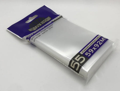 Sleeve Kings: Premium Standard European Card Sleeves (59x92mm) - 55 Pack - Gathering Games
