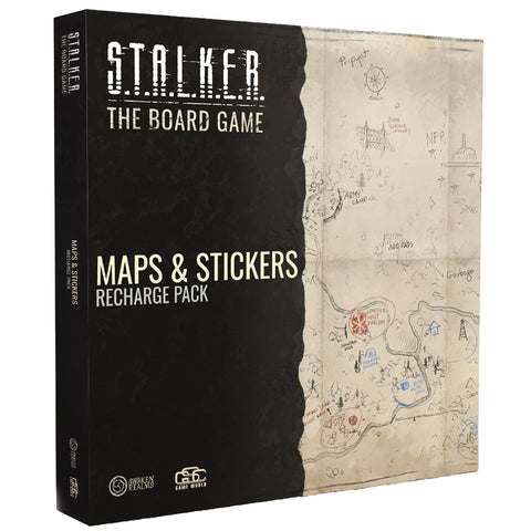 STALKER: The Board Game - Maps & Stickers Recharge Pack - Gathering Games