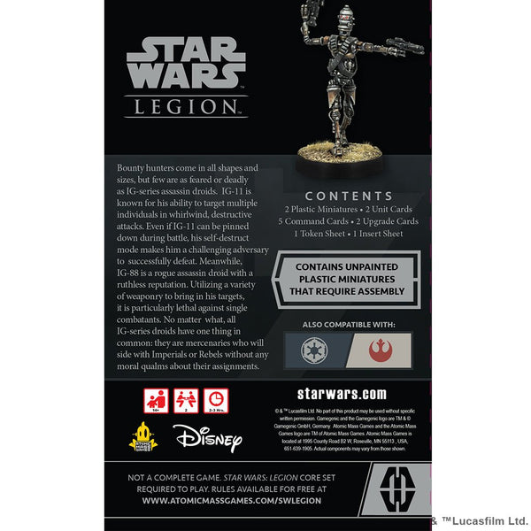 Star Wars Legion - IG Series Assassin Droids - 4
