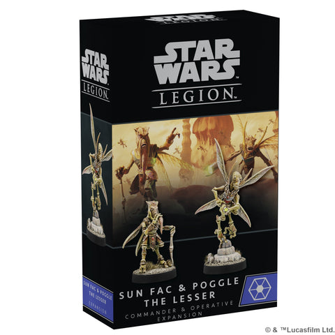 Star Wars Legion: Sun Fac & Poggle the Lesser Commander Expansion - Gathering Games