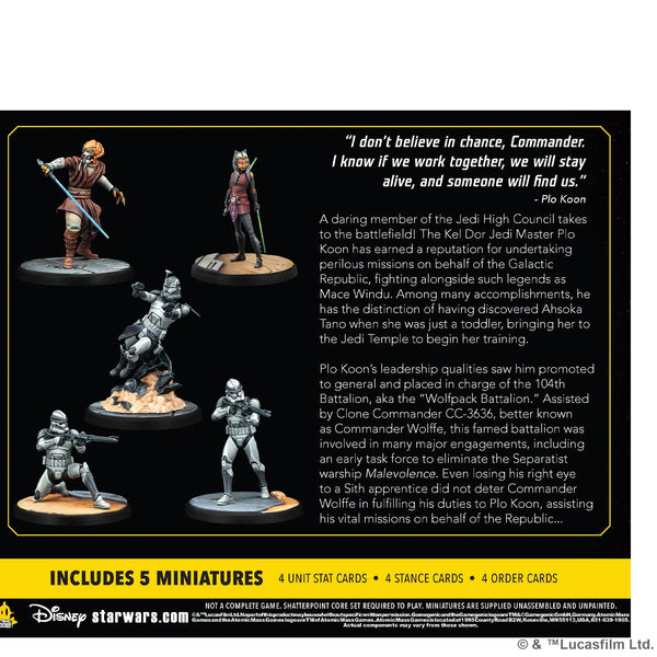 Star Wars: Shatterpoint - Lead by Example Squad Pack - 2